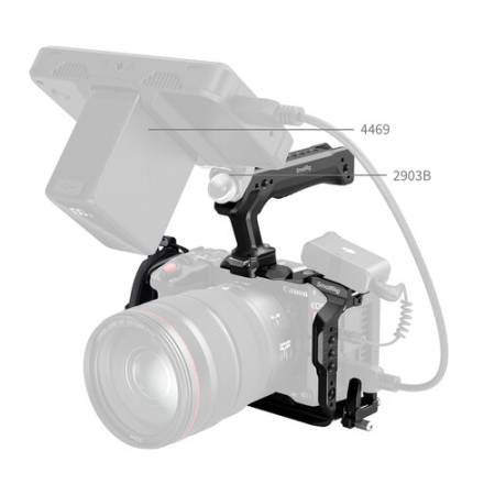 SmallRig 5809 - zestaw, klatka do Canon EOS C50 (+ akcesoria) - przykład użycia